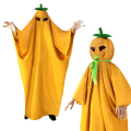 Miniatyrbillede 3 af 6: Mub- Halloween Fest Græsskar Kappe Børn Voksen Bold Sjovt Græsskar Cosplay Kappe Engros Som Billedet Viser G As Picture Shows S