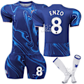 Miniatyrbillede 1 af 2: Gos- 2024-25 Chelsea Hjemmefodboldtrøje 8 ENZO #16