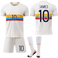 Miniatyrbillede 1 af 2: Gos- Landsholdet colombianske 50-års jubilæums edition fodboldtrøje sæt 10 JAMES #M
