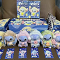 Pikkukuva 1 / 4: Stitch Macaron Monster Avaimenperä Jännittävä hirviö Macarons Vinyyli Face Pehmo Avaimenperät Stitch Färg Slumpmässig