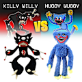 Pikkukuva 4 / 7: Poppy Playtime Pehmolelu Pehmolelu Huggy Wuggy Nukke musta U black