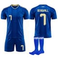 2026 VM Sverige fodboldtrøjer Børn og voksne Udebane No.7 Bergvall M