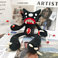 Pikkukuva 6 / 7: Poppy Playtime Pehmolelu Pehmolelu Huggy Wuggy Nukke musta U black