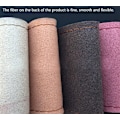 Miniatyrbild 3 av 7: (47CM BACLK LINE RED)stort cover för RV Truck mikrofiber läder bilrattfläta Hållbar 47cm Anpassad storlek 47CM BACLK LINE RED