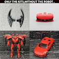 Miniatyrbild 2 av 7: TIM Design Replacement Car Front Upgrade Kit För SS-71 Dino SS71 Tillbehör Arm blade