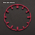 Miniatyrbild 1 av 5: För GA2100 GA2110 Luminous Hour Marker Dial Watch Pointer Scale Ring Index Modification Dial ga2110 Watch Mod Kit Tillbehör Red