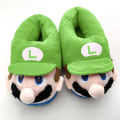 Miniatyrbild 5 av 7: Super Mario Bros Tecknad Tofflor Vinter Kvinnor Män Rolig Söt Hem Plysch Sko Barn Inomhus Tofflor Tecknad Plysch Par Tofflor Mario Bros 30-35 Children