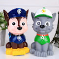 Miniatyrbild 3 av 7: Paw Patrol Chase Skye Liten Spargris Söt Mynt Penningboxar Förvaring Barn Leksaker Pojkar Flickor Sparkartong Heminredning Barn Presenter Marshall