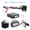 Miniatyrbild 1 av 4: Bil Android Radio Canbus Kabel Strömförsörjningskabel Adapter Med CAN Bus Dekoder För Alfa Romeo 147 159 Lätt Att Använda Black