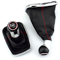 Miniatyrbild 4 av 5: För Volkswagen VW 1999-2004 Golf 4 IV MK4 GTI R32 Bora Jetta MT 12mm 5/6-växlad bil växlingsknopp Spak Växlingsreglage Gaitor Boot-5 Speed--H 5 Speed--H
