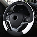 Miniatyrbild 1 av 7: (vit)100% DERMAY Märke Läder Sportbil Cover Halkskydd för Audi A1 8X A2 A3 A4 A5 A6 Avant Biltillbehör white