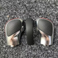Miniatyrbild 5 av 5: DSG Växelspak Krom Med Läder Växellåda Cover För VW Golf 6 7 R Passat B7 B8 CC R20 För Jetta MK6 GLI TIGUAN-Matt Krom Set Matte Chrome Set