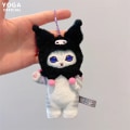 Miniatyrbild 6 av 7: Kawaii Mofusand Sanrio Anime Hobby Tempura Fried Dress Up My Melody Kuromi Cinnamoroll Plysch Doll Bag Hänge Födelsedagspresent MLD 20cm