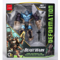Miniatyrbild 6 av 7: Tomy Beast Machines Transformers Beast Wars Optimal Megatron Tigatron Metal Variant Schimpans andra generationens Cheetan-modell transformers013