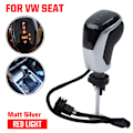 Miniatyrbild 1 av 5: För VW golf 7 passat B8 tiguan MK2 CC Scirocco Octavia Kodiaq superb jetta MK5 MK6 säte ibiza leon LED DSG Electronic Shift Hand-Matt Silver-Röd Matt Silver-Red