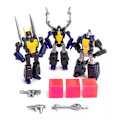Miniatyrbild 1 av 6: Nya transformationsleksaker Newage NA H10 H11 H12 Insecticons Split Kickback Bombshell Set med 3 actionfigurleksak i lager