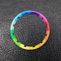 Miniatyrbild 1 av 5: För GA2100 GA2110 Luminous Hour Marker Dial Watch Pointer Scale Ring Index Modification Dial ga2110 Watch Mod Kit Tillbehör CS0134Rainbow