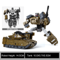 Miniatyrbild 6 av 7: HZX Transformation Anime Bruticus IDW 5 IN 1 5IN1 set War Team Robot Toys KO Collection TF Action Figure Barn Present SET B NO BOX