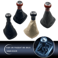 Miniatyrbild 2 av 5: För Volkswagen VW Passat B5 B5.5 1998 1999 2000 2001 2002 2003 2004 2005 Växelspak med kragar Spak Växelgaiter Boot-6 Speed Grå A 6 Speed Gray A