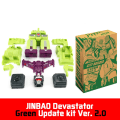 Miniatyrbild 1 av 7: Jinbao Devastator Update Kit Parts Ver 2.0 G1 GT Transformation Action Figur Leksaksmästerverk Filmmodell Deformation Bilrobot green 2 with box