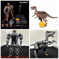 Miniatyrbild 2 av 7: 【I LAGER】 Transformation BW Dinobot KO MP41 IT02 Beast Wars Tyrannosaurus Rex CR01 KO Dinosaur Warrior Actionfigur Robotleksaker KO MP41 No Box