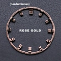 Miniatyrbild 1 av 5: För GA2100 GA2110 Luminous Hour Marker Dial Watch Pointer Scale Ring Index Modification Dial ga2110 Watch Mod Kit Tillbehör Rose Gold No Luminou