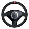 Miniatyrbild 1 av 6: Cover Äkta Läder Mocka För Audi A2 8Z A3 8L Sportback A4 B6 Avant A6 C5 A8 D2 TT 8N S3 S4 RS 4 RS 6