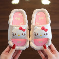 Miniatyrbild 1 av 7: Sanrios Cinnamoroll HelloKittys Anime Figur Tecknad Sommar Inomhus Sandaler Duschrum Halkfri sko Söt Vuxna Barn Tofflor HelloKittys 6 28-29 17cm
