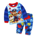 Miniatyrbild 1 av 7: Paw Patrol Barn Långt sömn Set Tecknad Mashable Chase Rubble Sovkläder Pojke Flicka Kläder Julklappar 2035 90cm