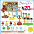 Miniatyrbild 1 av 7: Angry Bird Byggklossar Leksaker Röd Blues Chuck Matilda Minion Grisar Actionfigurer Block Byggnadsskjutspel Födelsedagspresenter 20pcs-A