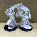 Miniatyrbild 3 av 7: Lot Pathfinder Battles Deep Cuts Nolzur's Fighter Orc Druid Pirates Goblin Wolf Rogue Monk Brädspel Miniatyrer Miniatyrer Leksaker Workbench Tools
