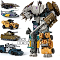 Miniatyrbild 1 av 7: Transformation Defensor IDW Combiner 6in1 set War Team Collection TF Modell Action Figur Robotleksaker 5IN1 Bil 901 NO LÅDA 5IN1 Bruticus