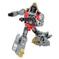 Miniatyrbild 7 av 7: BMB H6002-7B transformation Action Figur Leksaker Mästerverk dinosaurie film Modell 45cm ABS 5 i 1 deformation Bil Robot presentdocka BMB 5 in 1 with box