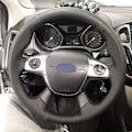 Miniatyrbild 3 av 6: Svart mjukt konstläder DIY Cover Ford Focus 3 2012-2014 C-MAX 2011-2014 KUGA Escape 2013-2016