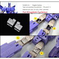 Miniatyrbild 3 av 7: Leg Arm Upgrade KIT For Siege Earthrise Kingdom Studio Legacy Series Fill Part 3