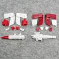 Miniatyrbild 1 av 6: Shoulder Gun Filler Tail Spoiler Upgrade Kit For Kingdom Sideswipe Red Alert All Of Them
