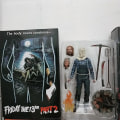 Miniatyrbild 6 av 7: NECA Friday The 13th Figur Leksaker Freddy Jason Voorhees Blood Action Figur Jason Samlarmodell Jul Halloween Gåvor No.4