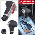 Miniatyrbild 1 av 5: För Audi A4 B8 A5 Q5 2009 2010 2011 2012-2014 Bil Automatisk växelspak Växelspaksknopp Damask Stövel Läder Cover-Gear BandBall Gear BandBall