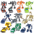 Miniatyrbild 2 av 6: Mini Transformers Toy Masterpiece Model Toys For Boy Action Figure Studio Series 8cm Hasbro Devastator Transformer Silver