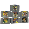Miniatyrbild 6 av 7: N64 Gaming Card Series 64 Bit Mary Rook Mario Kart Super smash party USA Version N64 Video Game Cartridge Card English Language RAYMAN2