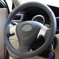 Miniatyrbild 3 av 6: Handsytt konstläder svart cover för Toyota Corolla 2006-2010 Matrix 2009 Auris 2007-2009