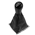Miniatyrbild 1 av 5: För Ford Focus 2 Mondeo MK2 2004 2005 2007 2008 2009 2010 2011 Car Styling Växlingsknopp Spak Gaitor Shifter Boot Cover Case-6 Speed Black 6 Speed Black