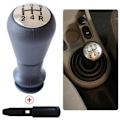 Miniatyrbild 3 av 5: För Citroen Saxo/Xsara/Xantia/C2/C3 Pluriel/C3 Picasso/C4/C4 Picasso/C4(B7) DS4/Berlingo B6 Växelspaksknopp Boot Cover-svart Black
