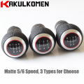 Miniatyrbild 3 av 5: Kvalitet utmärkt Växelspak för Audi skoda säte A3 A4 B6 B7 b8 A6 S4 B8 8K A5 8T Q5 8R För volkswagen vw passat golf-Chrome Red 5RSpeed Chrome Red 5RSpeed