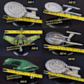 Miniatyrbild 5 av 7: Original Star Treks Simulering Legering Rymdfarkost Klassisk Serie Metall Luftskepp Vessel Action Figur Modell Leksaker Collection A615