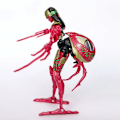 Miniatyrbild 4 av 7: Tomy Beast Machines Transformers Beast Wars Optimal Megatron Tigatron Metal Variant Schimpans andra generationens Cheetan-modell transformers012