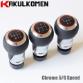 Miniatyrbild 4 av 5: Kvalitet utmärkt Växelspak för Audi skoda säte A3 A4 B6 B7 b8 A6 S4 B8 8K A5 8T Q5 8R För volkswagen vw passat golf-Chrome Red 6Speed Chrome Red 6Speed