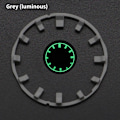 Miniatyrbild 1 av 5: För GA2100 GA2110 Luminous Hour Marker Dial Watch Pointer Scale Ring Index Modification Dial ga2110 Watch Mod Kit Tillbehör Grey Luminous