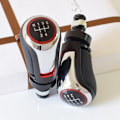 Miniatyrbild 1 av 5: För VW Golf 6 Golf 5 A5 MK5 GTI GTD R32 2004-2008 Scirocco MT 5 6-växlad växlingsknopp Växelspak Damask Cover krage-krom-5 växlar Chrome-5 Speed