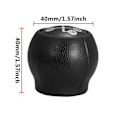 Miniatyrbild 4 av 5: Växelspaksknopp Parkering Handbroms Damask Boot Cover Case Krage För Vauxhall/Opel Astra II G 1998 1999 2000 2001 2002 2003-2010-växel damask gear gaiter